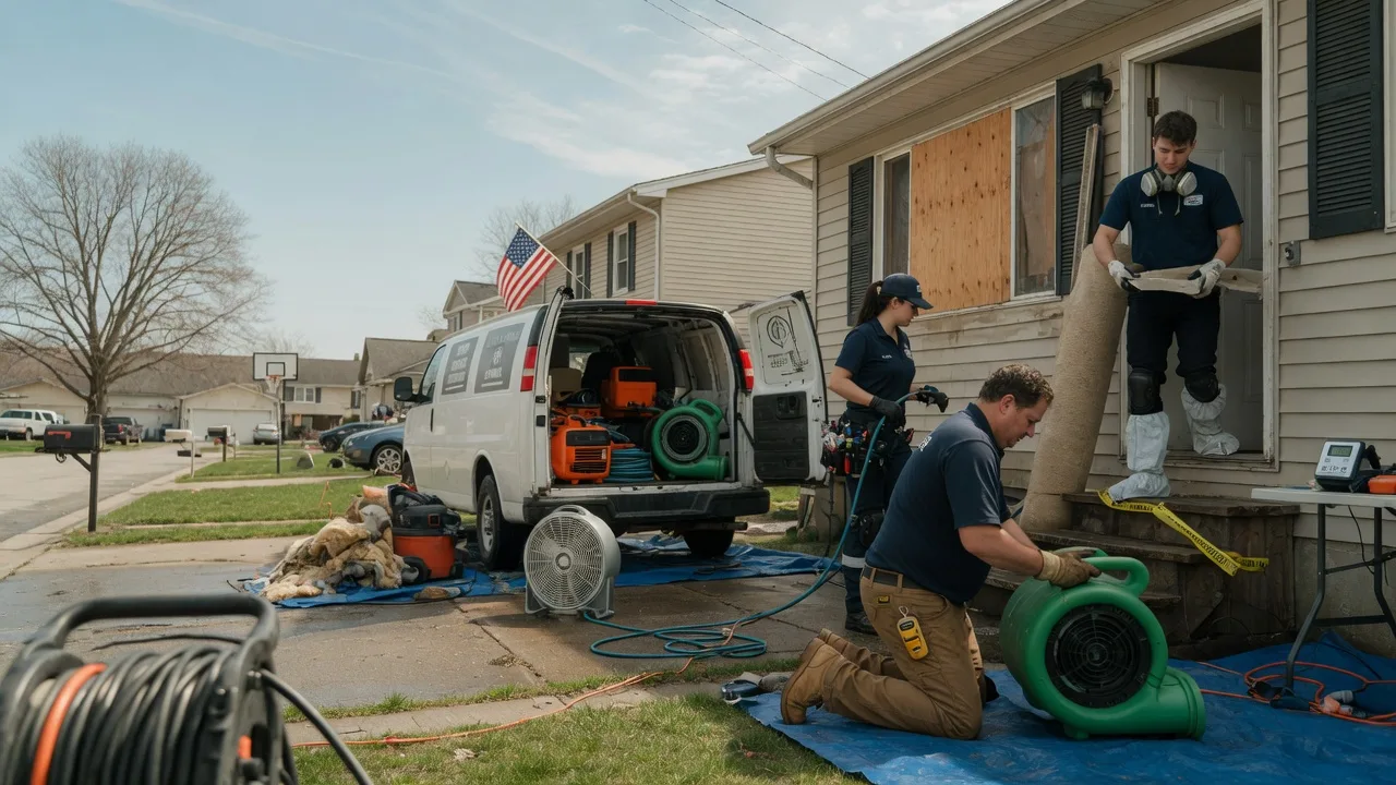Water Damage Restoration in Middletown, PA near me